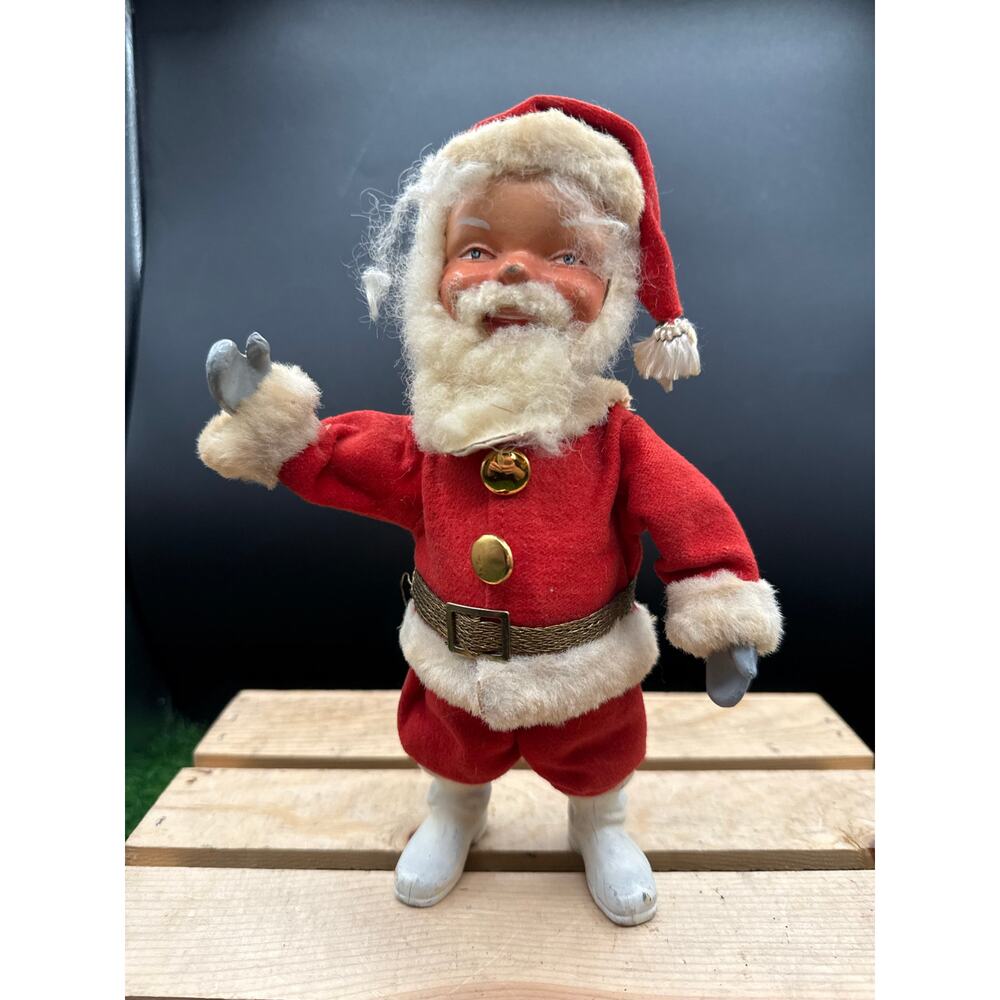 Antique Wind-Up Santa Figurine – No Key - Picture 3 of 10